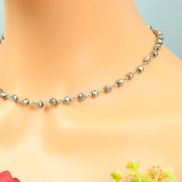 Delicate & Contemporary Necklace Chain, A Lovely Choice for Women, EVCH1285 - Picture 5 of 15